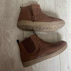 Boys size 12 Cat and Jack boots. Tags off but Like New. Never worn